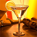 Plastic Martini Glasses